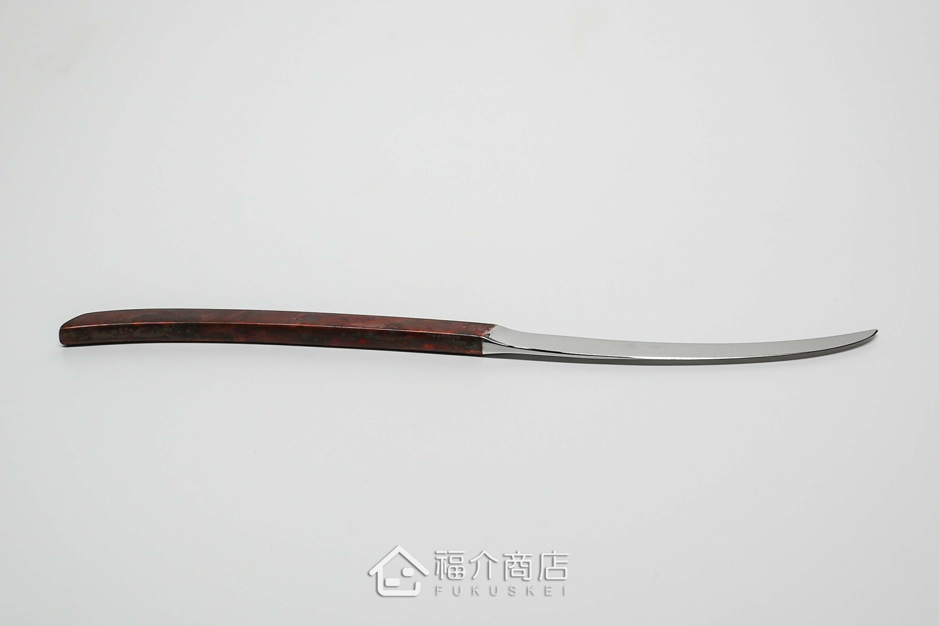 不銹鋼材質的晚餐餐具五件組