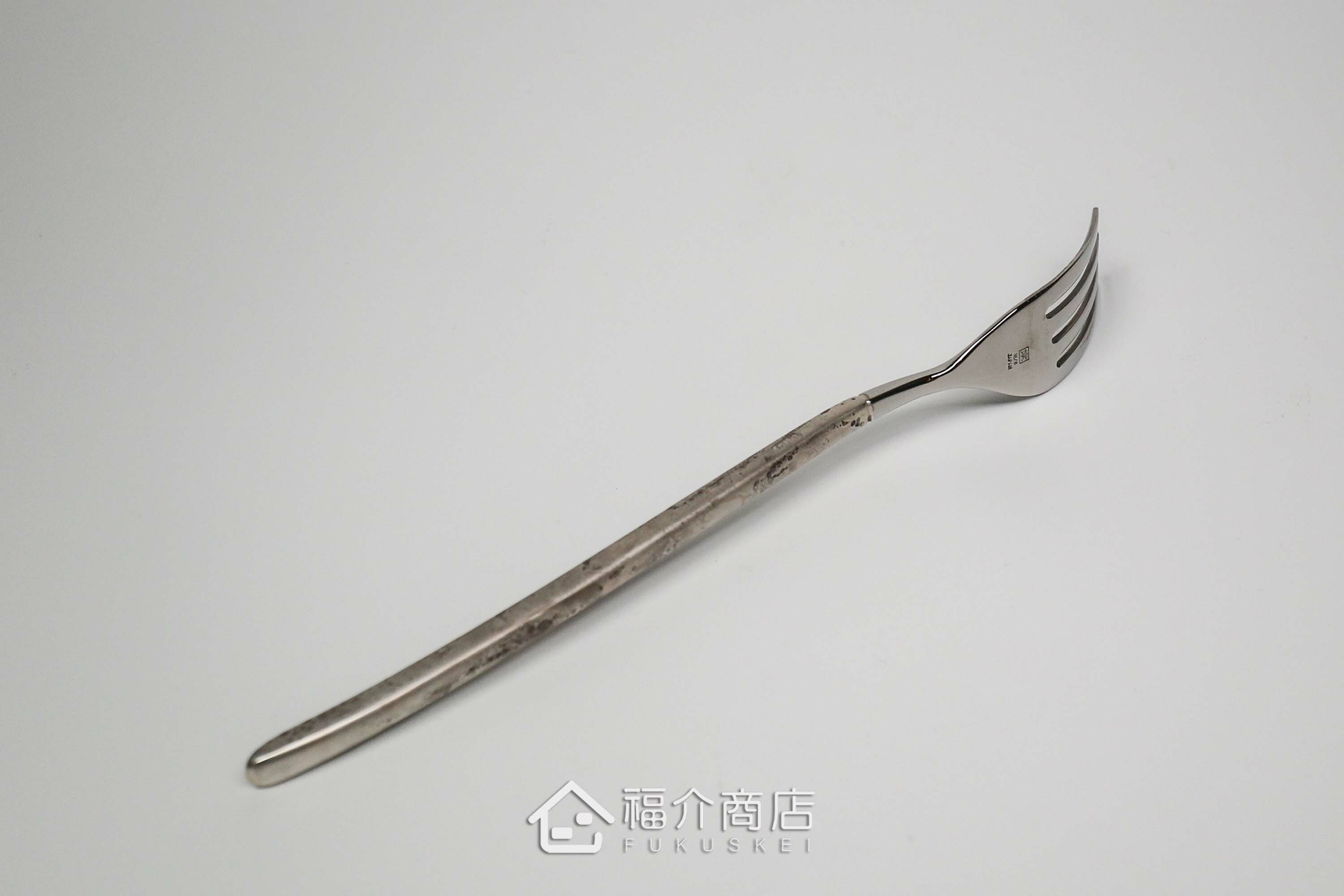 不銹鋼材質的晚餐餐具五件組