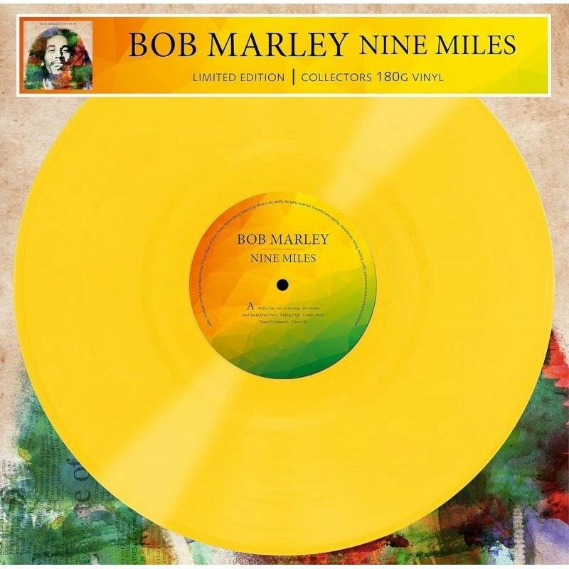 MARLEY BOB - Nine Miles YELLOW LP