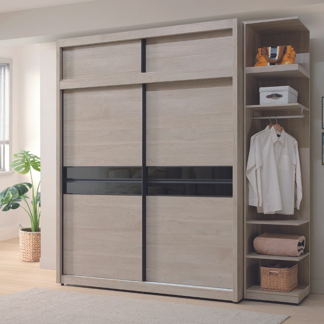 威瑟斯︱推拉門式高衣櫥︱(7.5尺)(6尺)