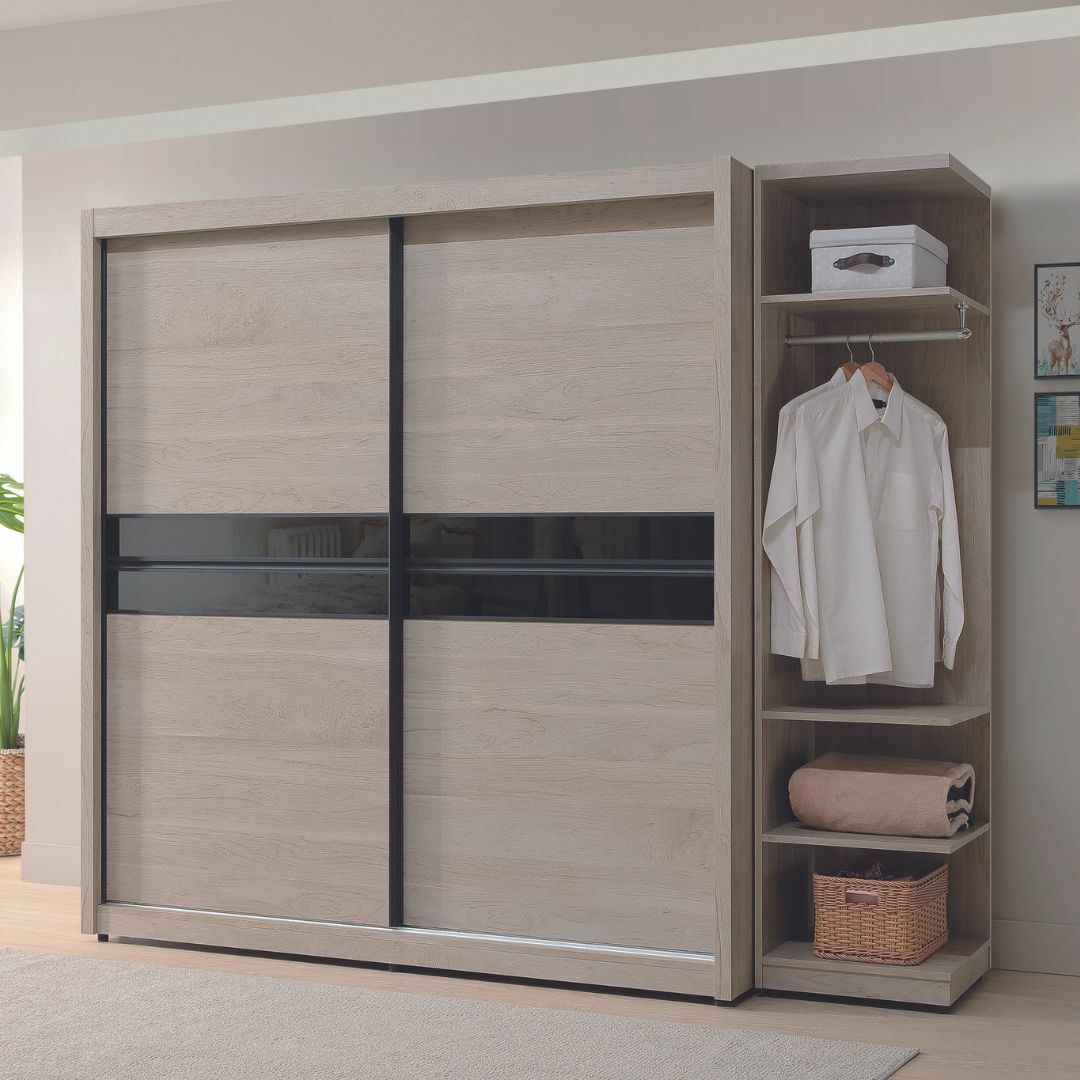 威瑟斯︱推拉門式衣櫥︱(7.5尺)(6尺)