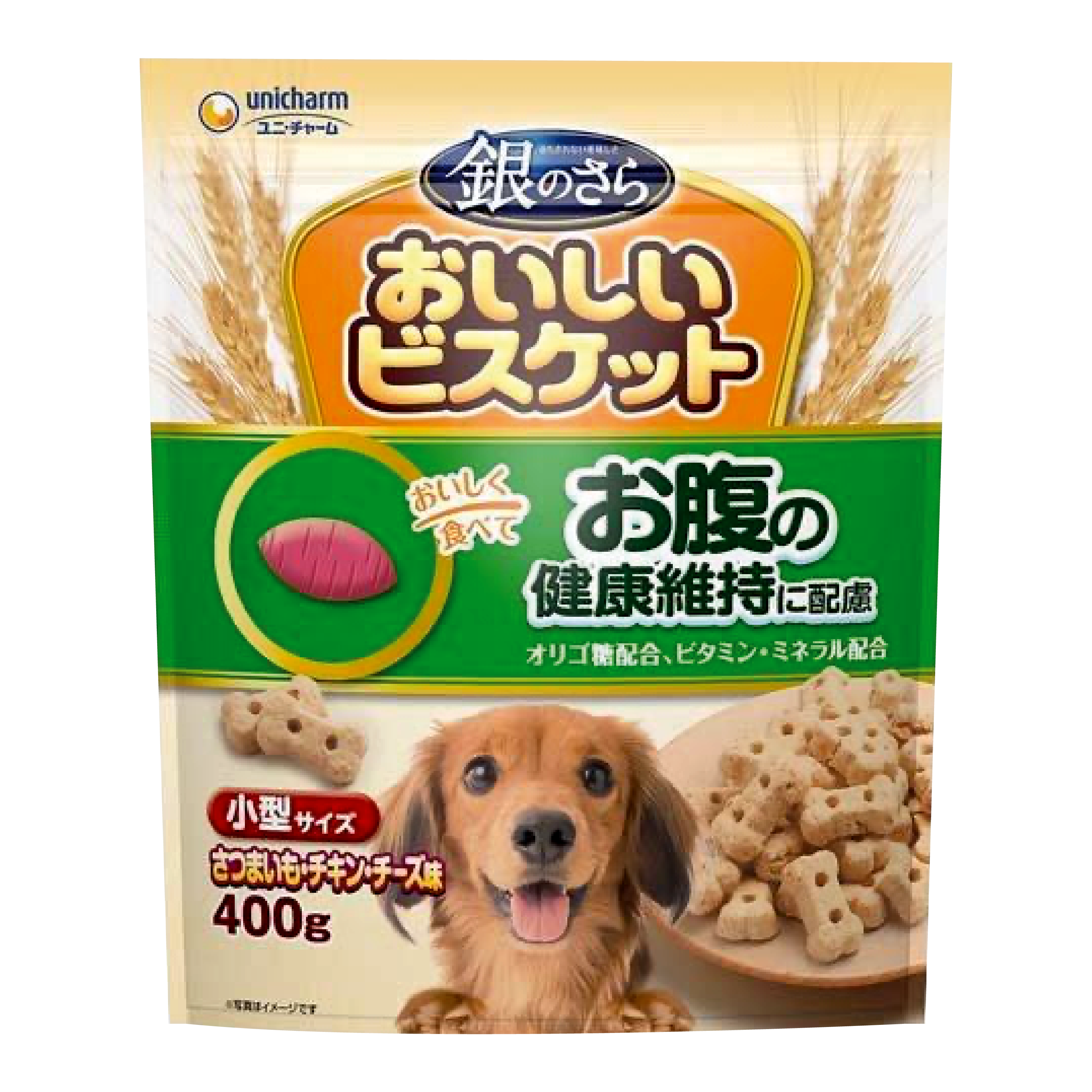 Unicharm｜腹部護理雞肉芝士味小餅乾 400g (UIC-3635)