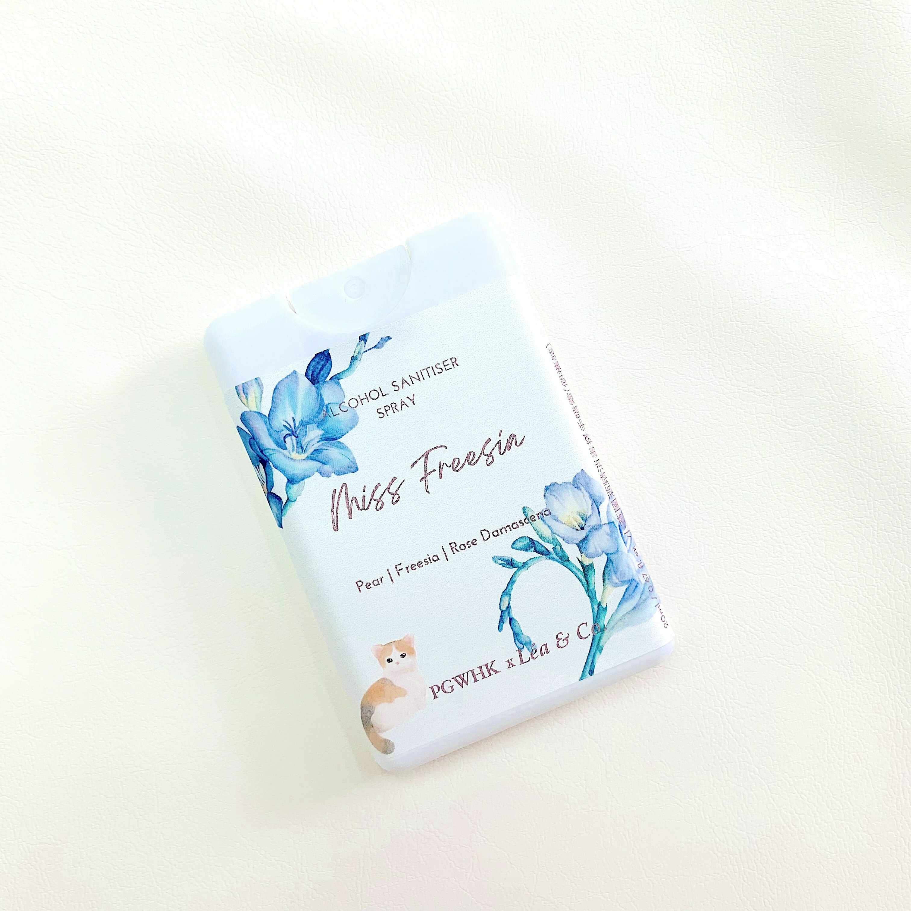 【Miss Freesia 小蒼蘭】酒精消毒搓手噴霧-20ml (便攜裝) - 1件