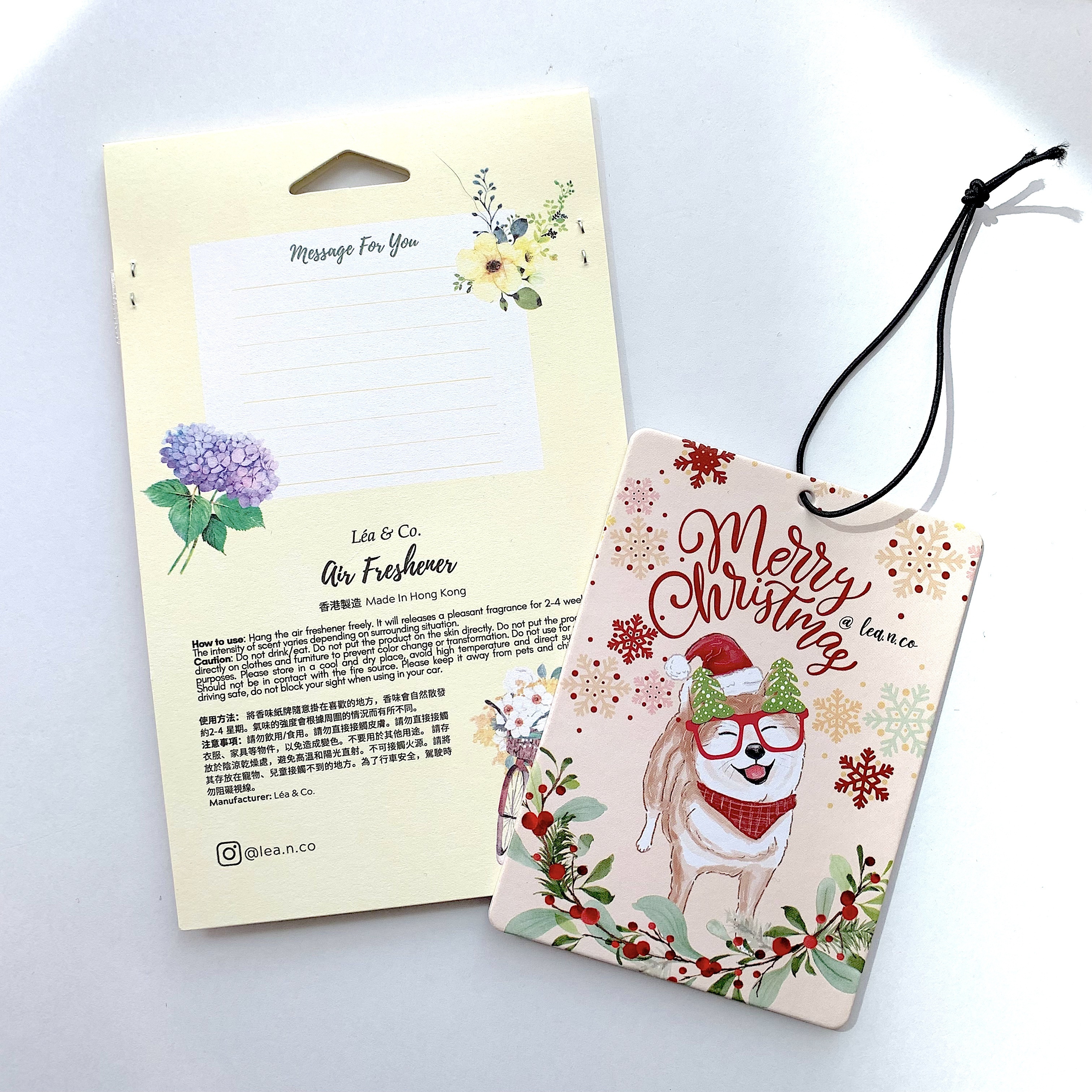 【Paradise香味】Christmas Collection - 香氣吊卡