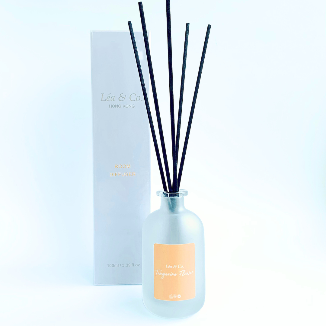 【Tangerine Flower 橘子花漾】室內擴香瓶 100ml (連10枝擴香枝)
