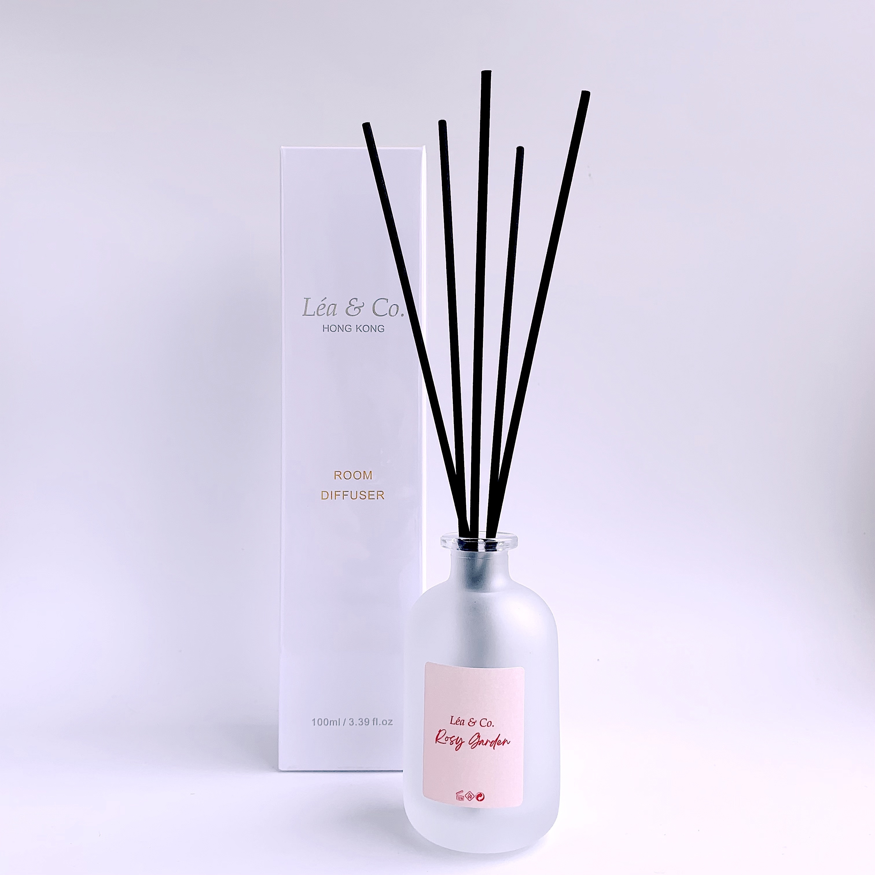 Rosy Garden  室內擴香瓶 100ml (連10枝擴香枝)