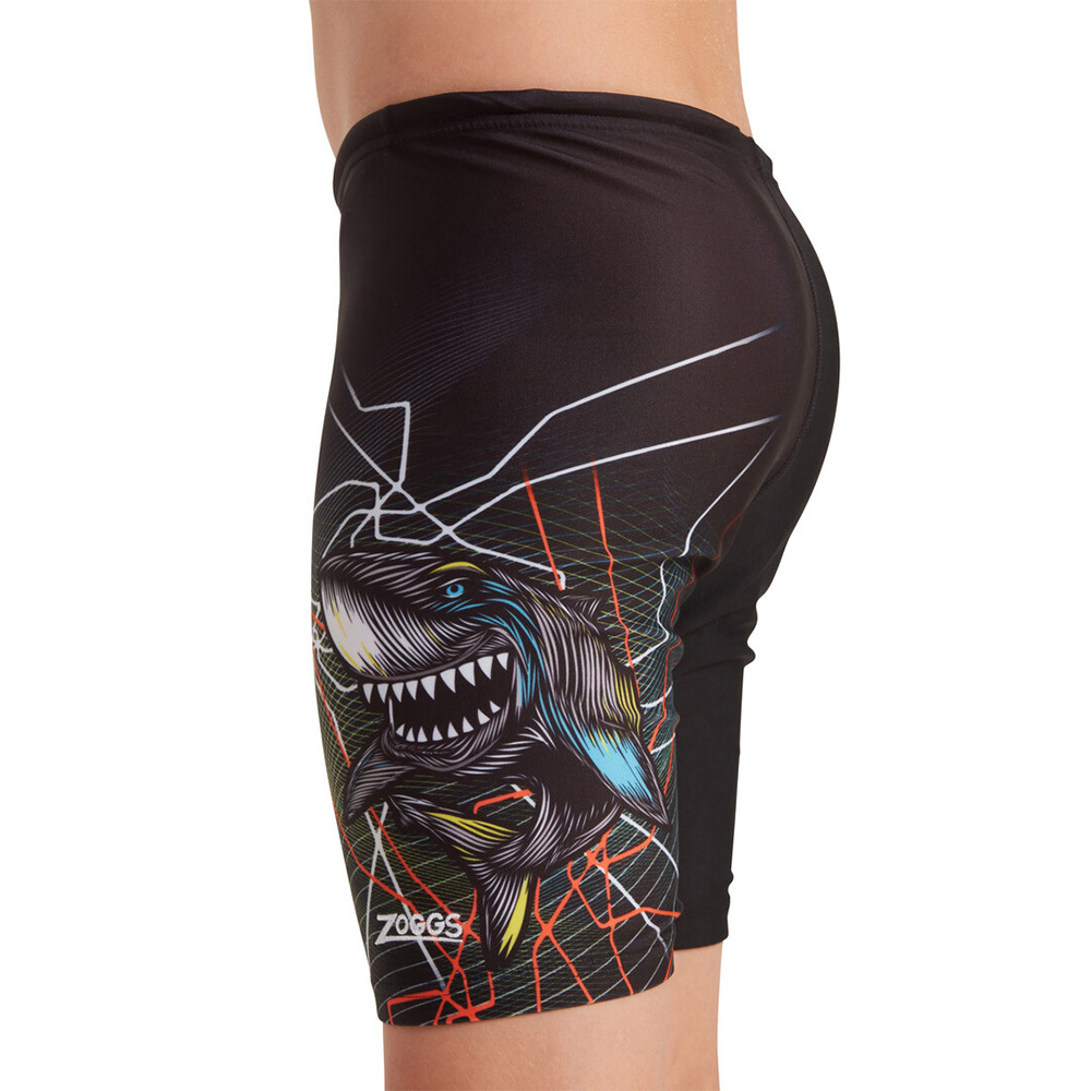 ZOGGS 男孩《乘鯊破浪》運動五分泳褲