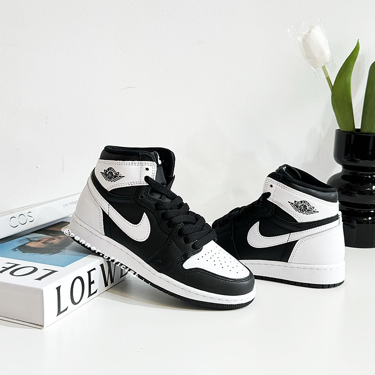 Air Jordan 1 Retro High OG GS Black White 反轉熊貓  大童 FD1437-010
