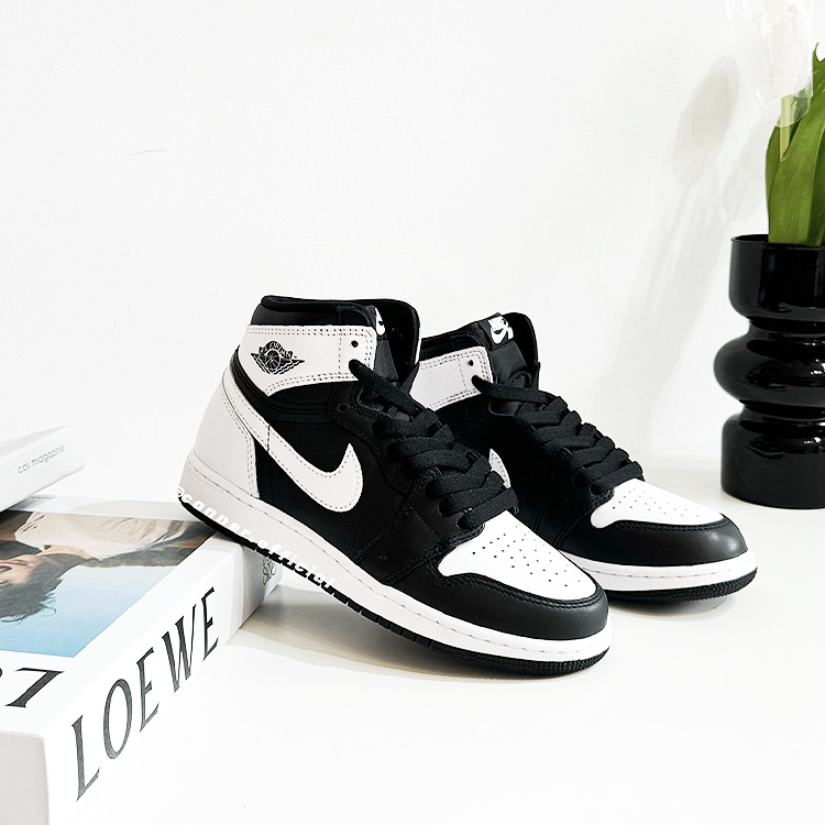 Air Jordan 1 Retro High OG GS Black White 反轉熊貓  大童 FD1437-010