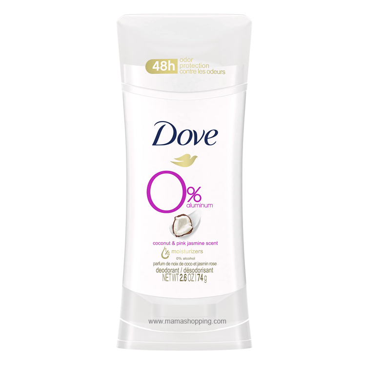 加拿大 Dove 不含鋁長效止汗劑 - 椰子味 (74g)