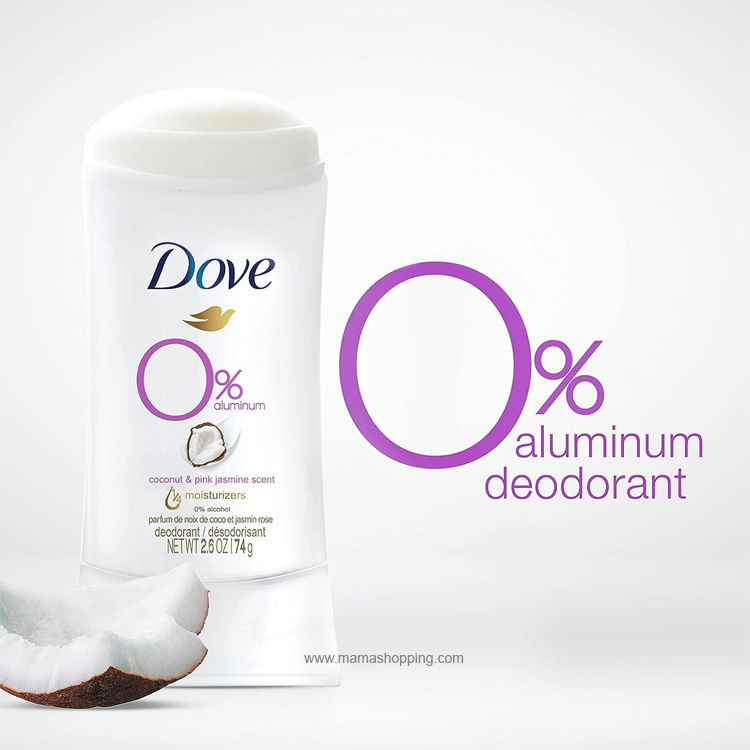 加拿大 Dove 不含鋁長效止汗劑 - 椰子味 (74g)