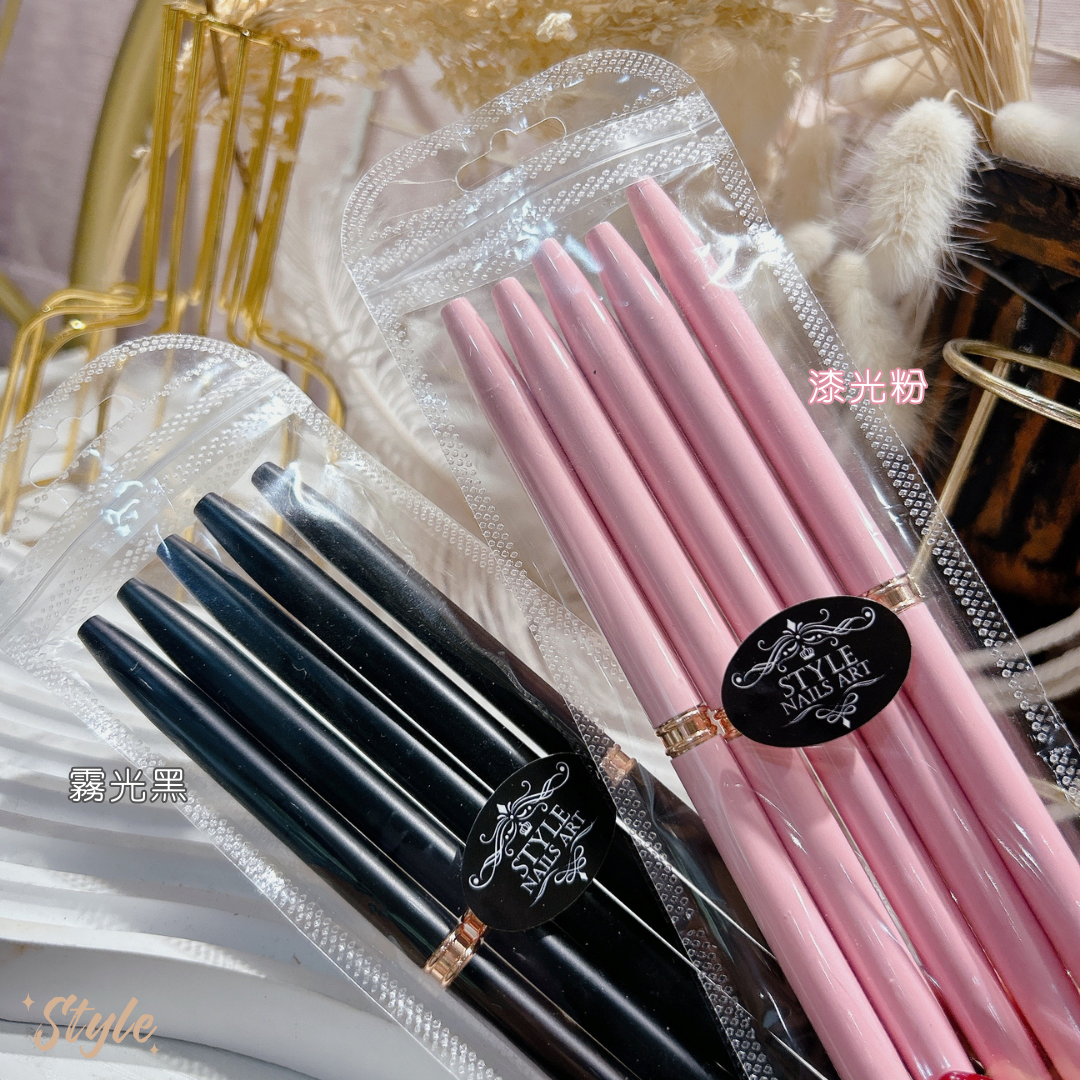 【2024新品】高奢質感線筆五件組(漆光粉/霧光黑)