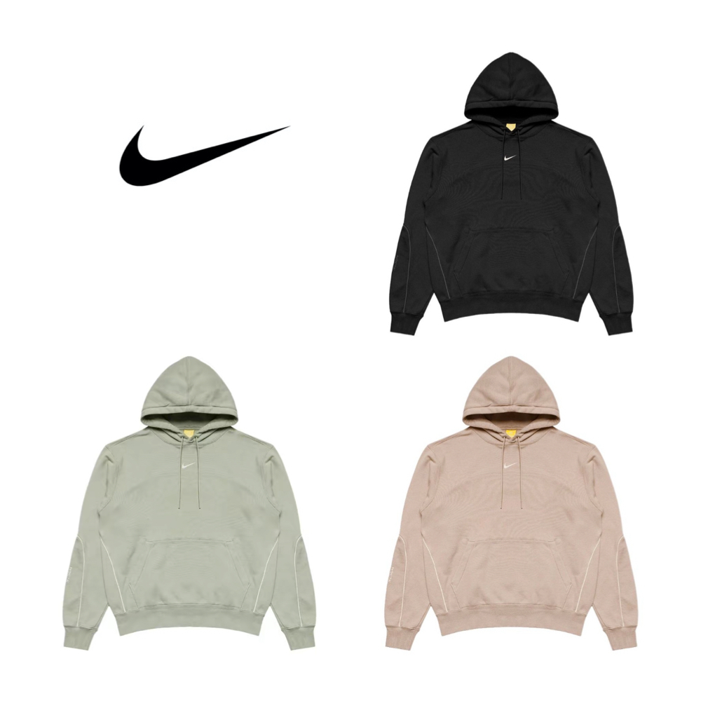 Nike x Nocta Hoodie 連帽上衣 帽T 黑色/卡其/油果綠 FN7660-010/FN7660-200/FN7660-386