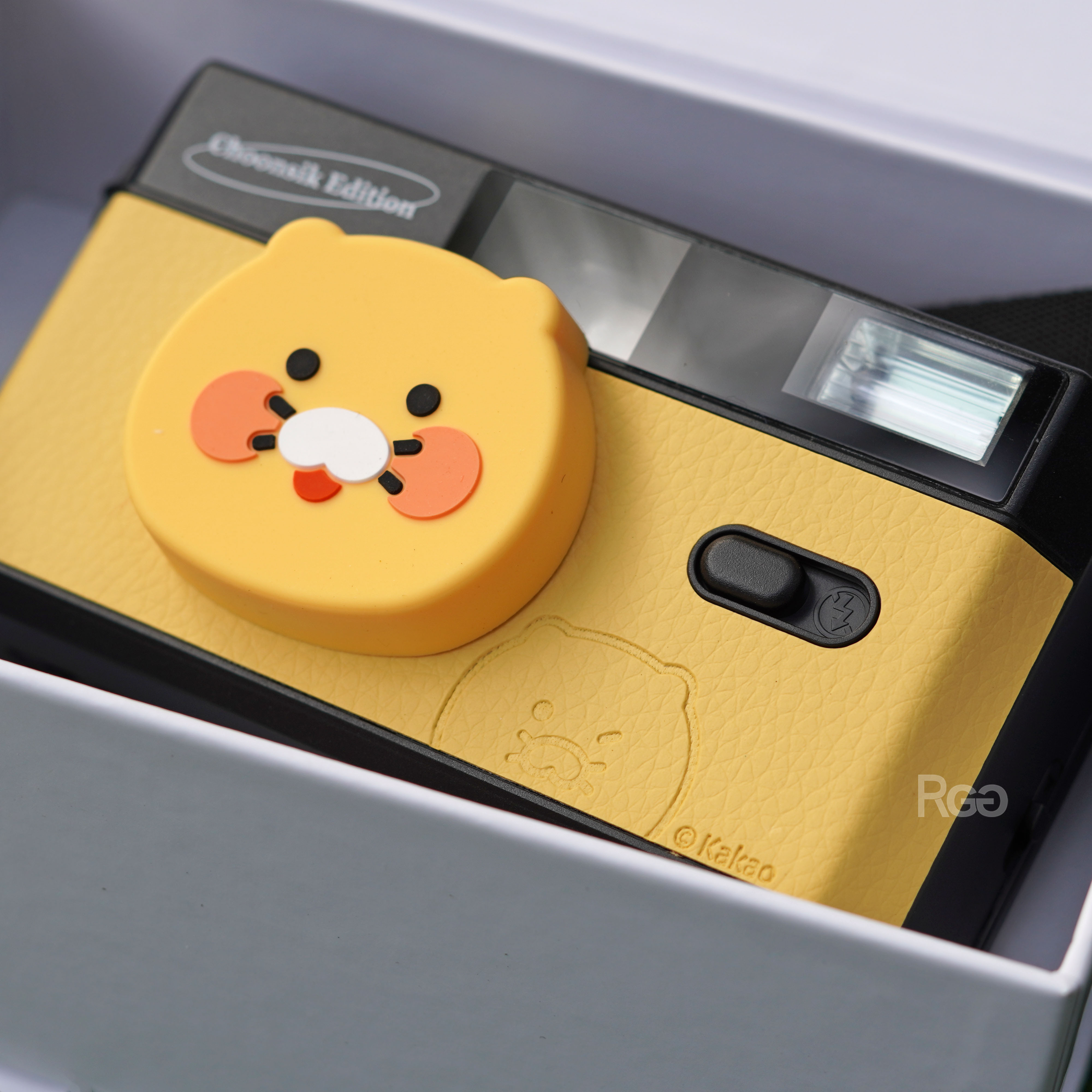 Kakao Friends 重複用即可拍 底片相機春植黃商品照