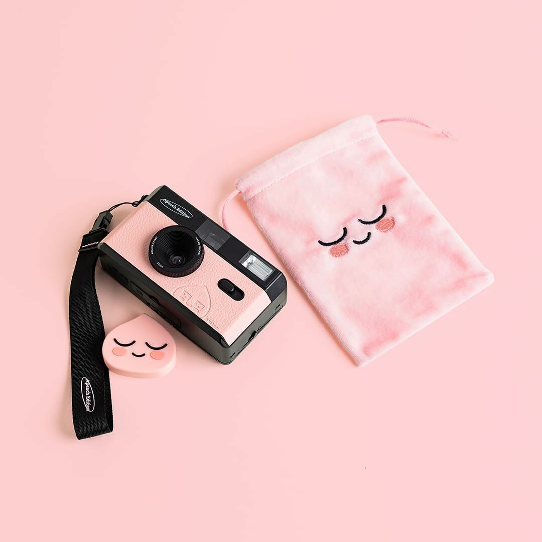 Kakao Friends 重複用即可拍 底片相機與配件桃桃粉官方照
