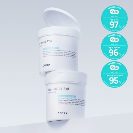 [01/05 - 30/05] COSRX Moisture Up Pad [90PCS] [Olive Young Double Planning Set]