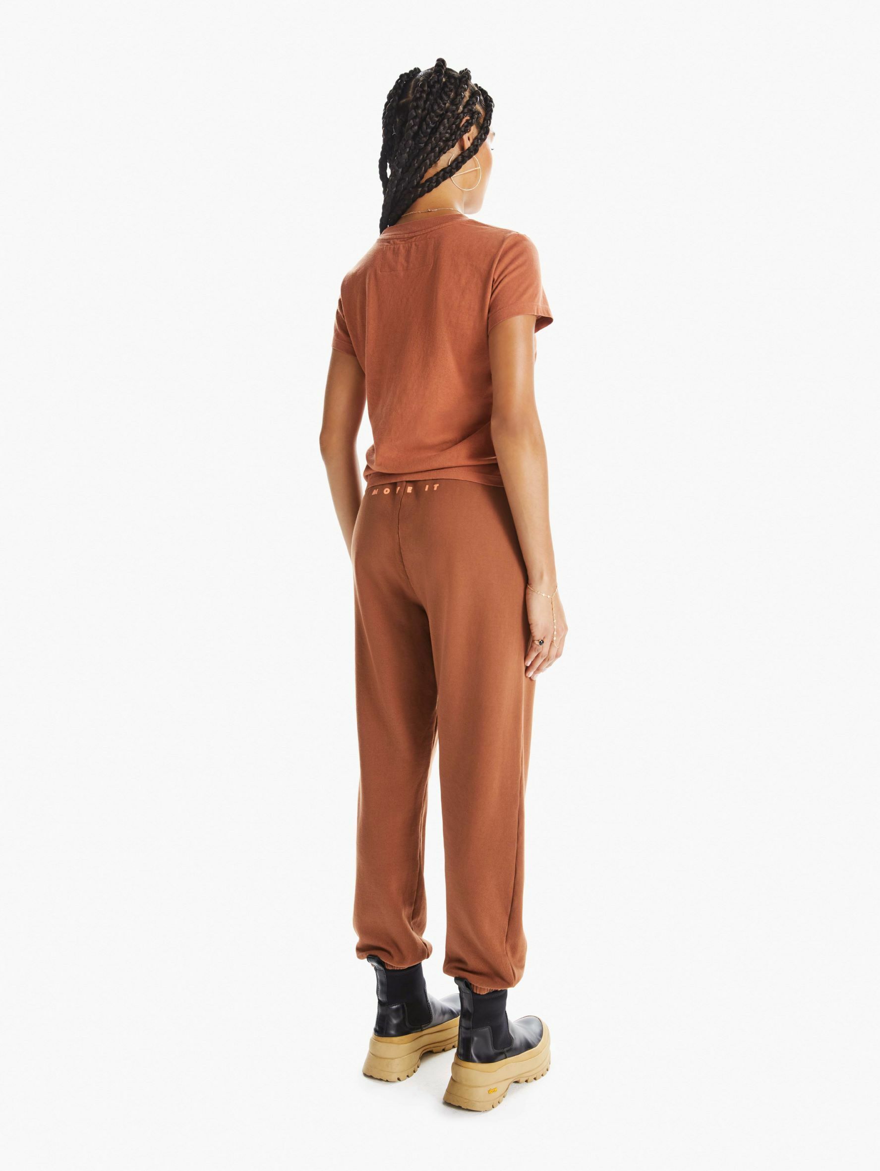 Bender Ankle - Sunburn 焦糖棕縮口棉褲