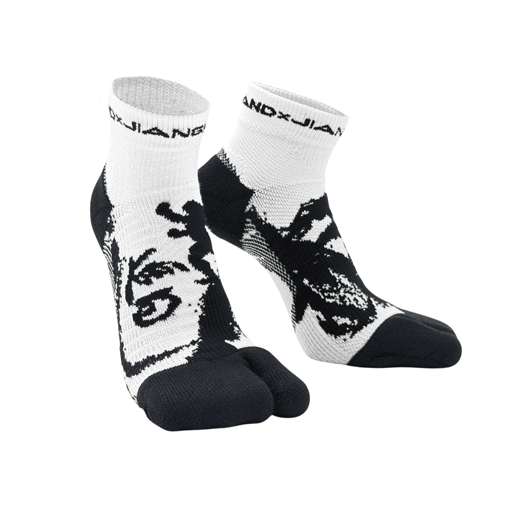 江湖跑堂XFOOTLAND 短筒二趾跑襪 | 追日