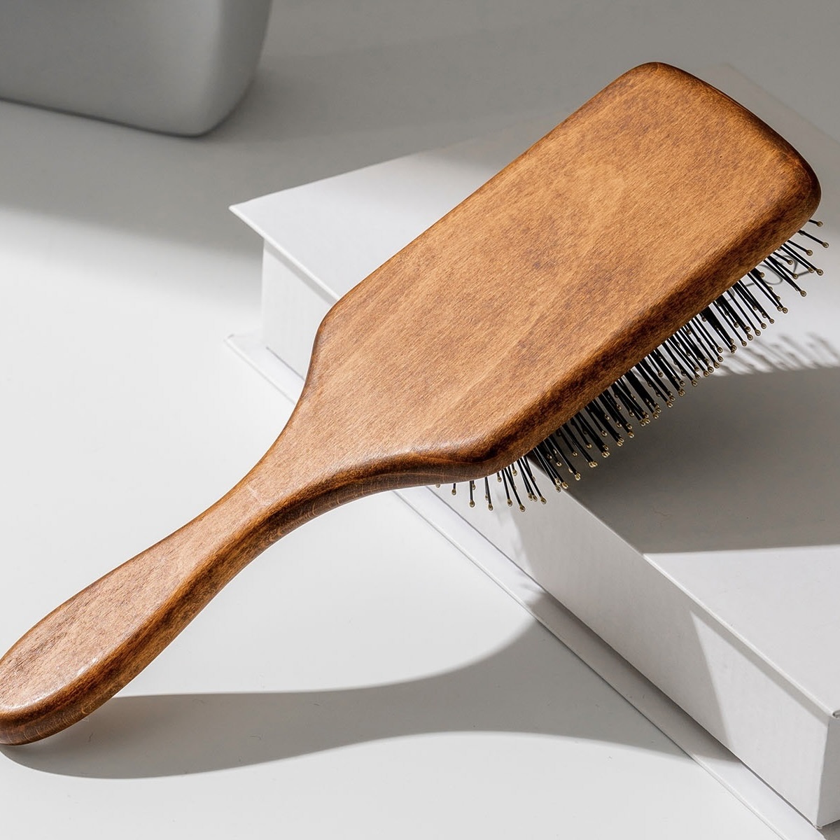 【選物｜韓國美人梳】防靜電木質氣墊按摩梳