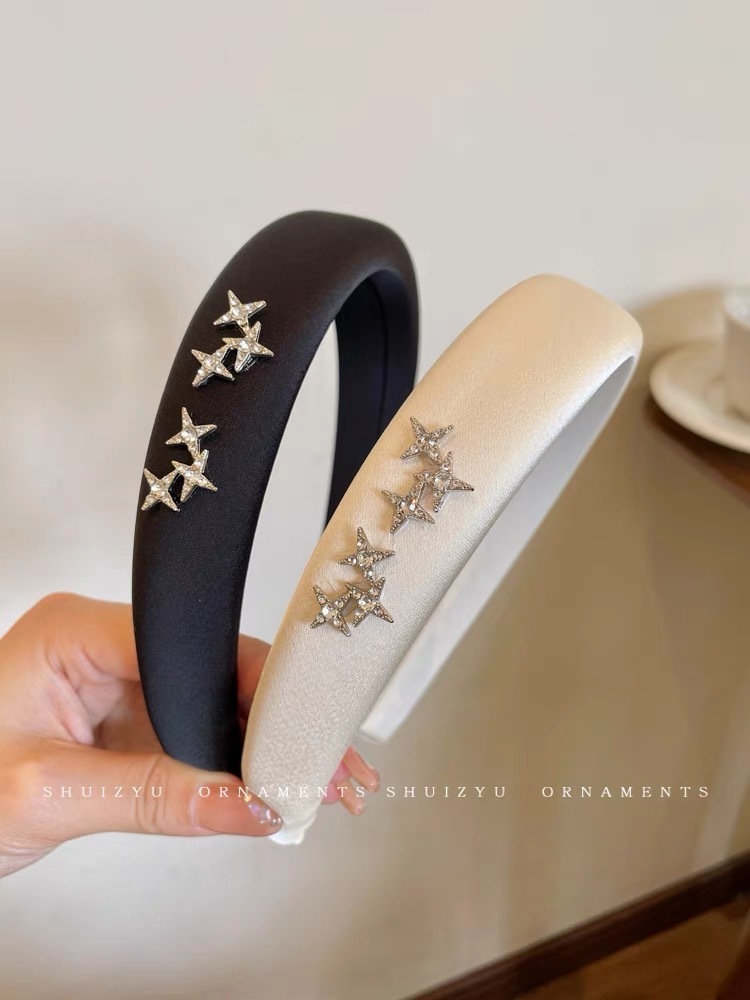 Galaxy Elevated Satin Headband