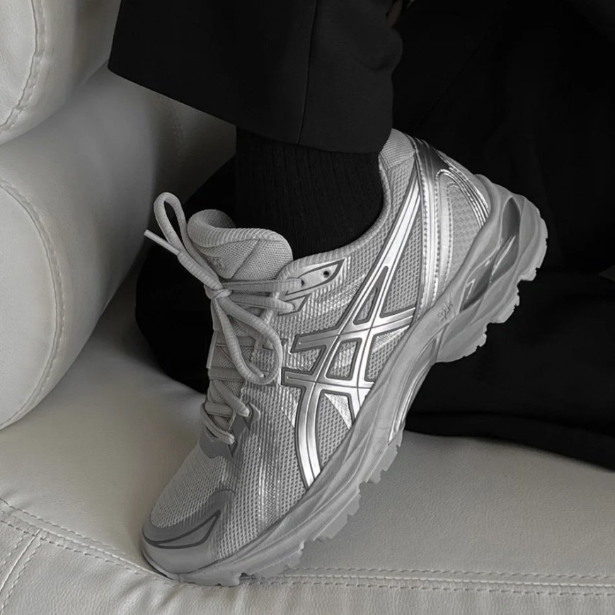 【現貨】Asics GEL-Flux 4 運動鞋 復古 減震 透氣 灰銀
