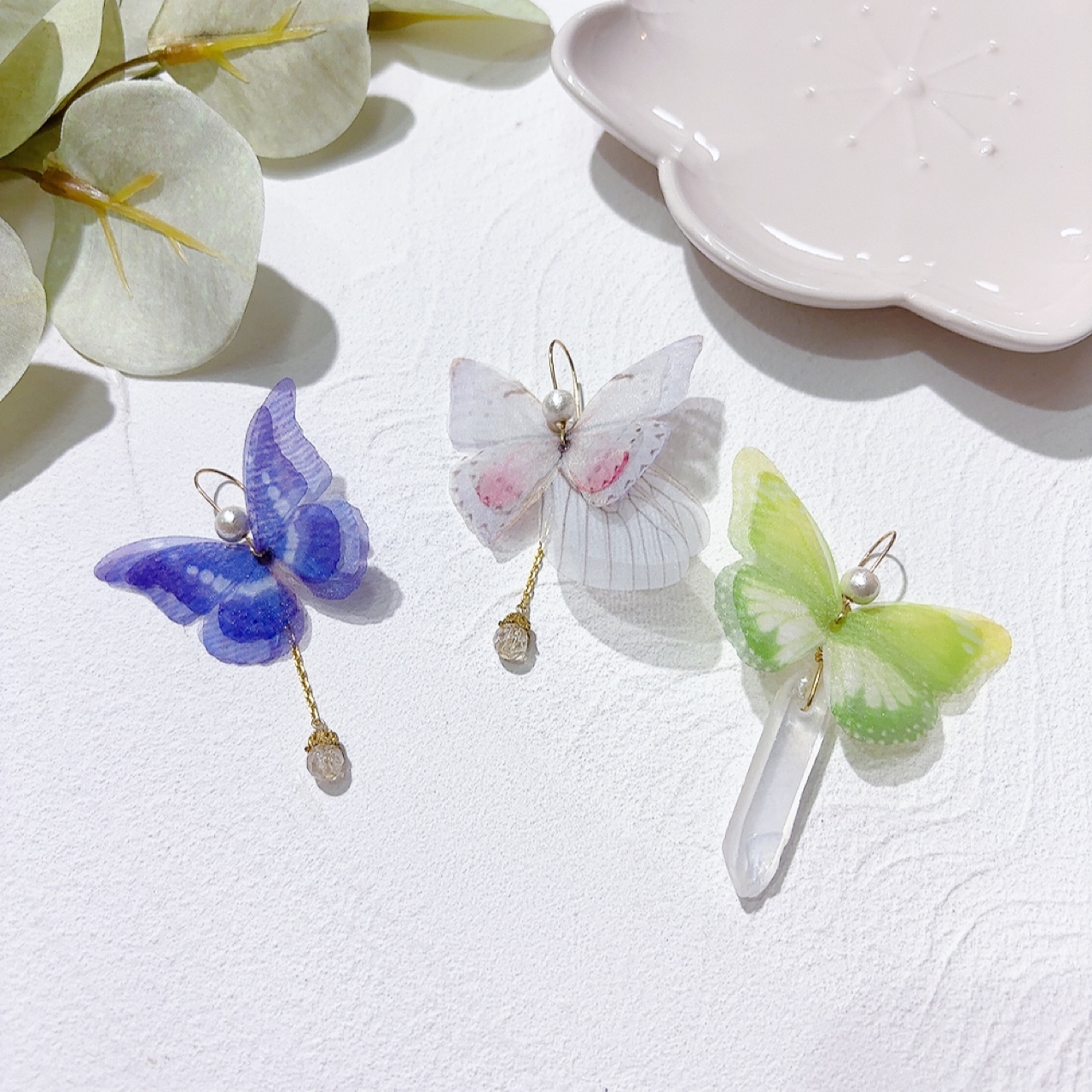 [手作家] 蝴蝶單邊耳環