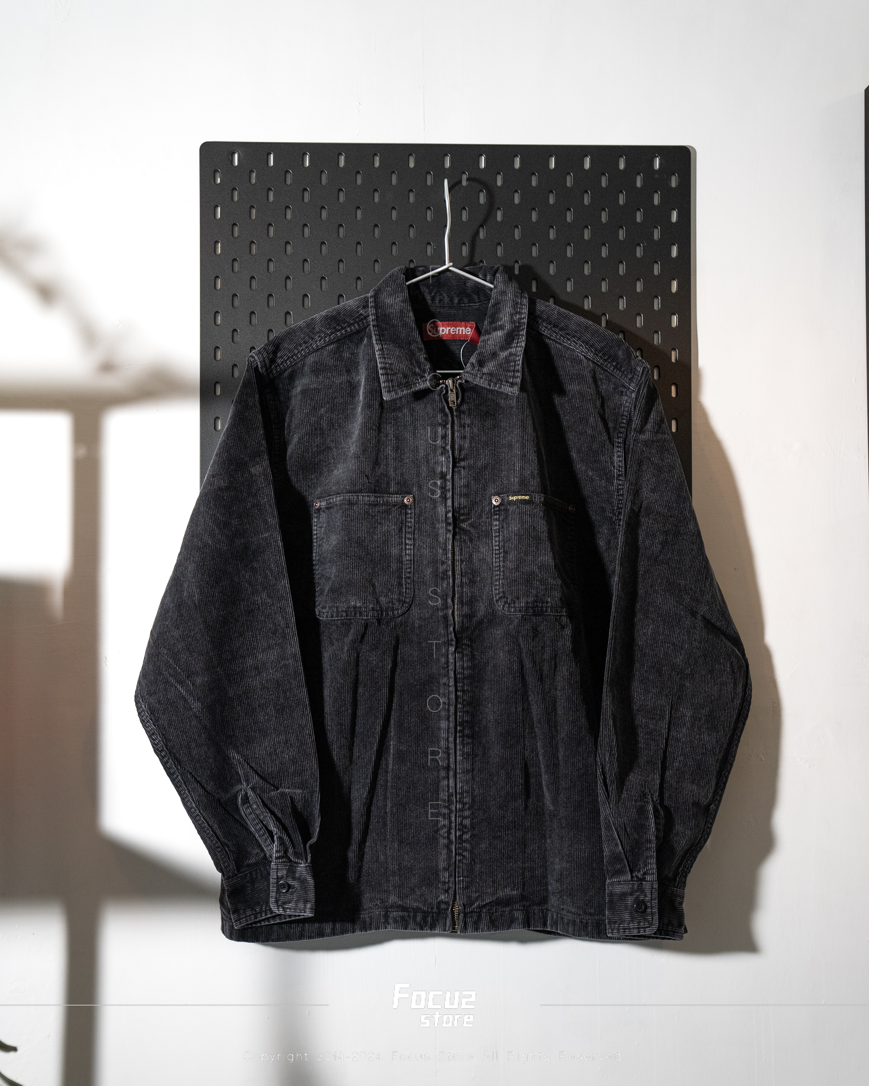 【Focus Store】預購 Supreme SS24 Week 1 Washed Conrduroy Zip Up Shirt 襯衫外套 三色