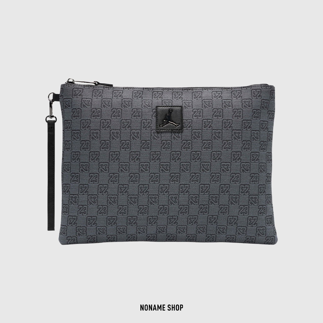 NIKE JORDAN MONOGRAM TASCHE 老花 手拿包 灰色