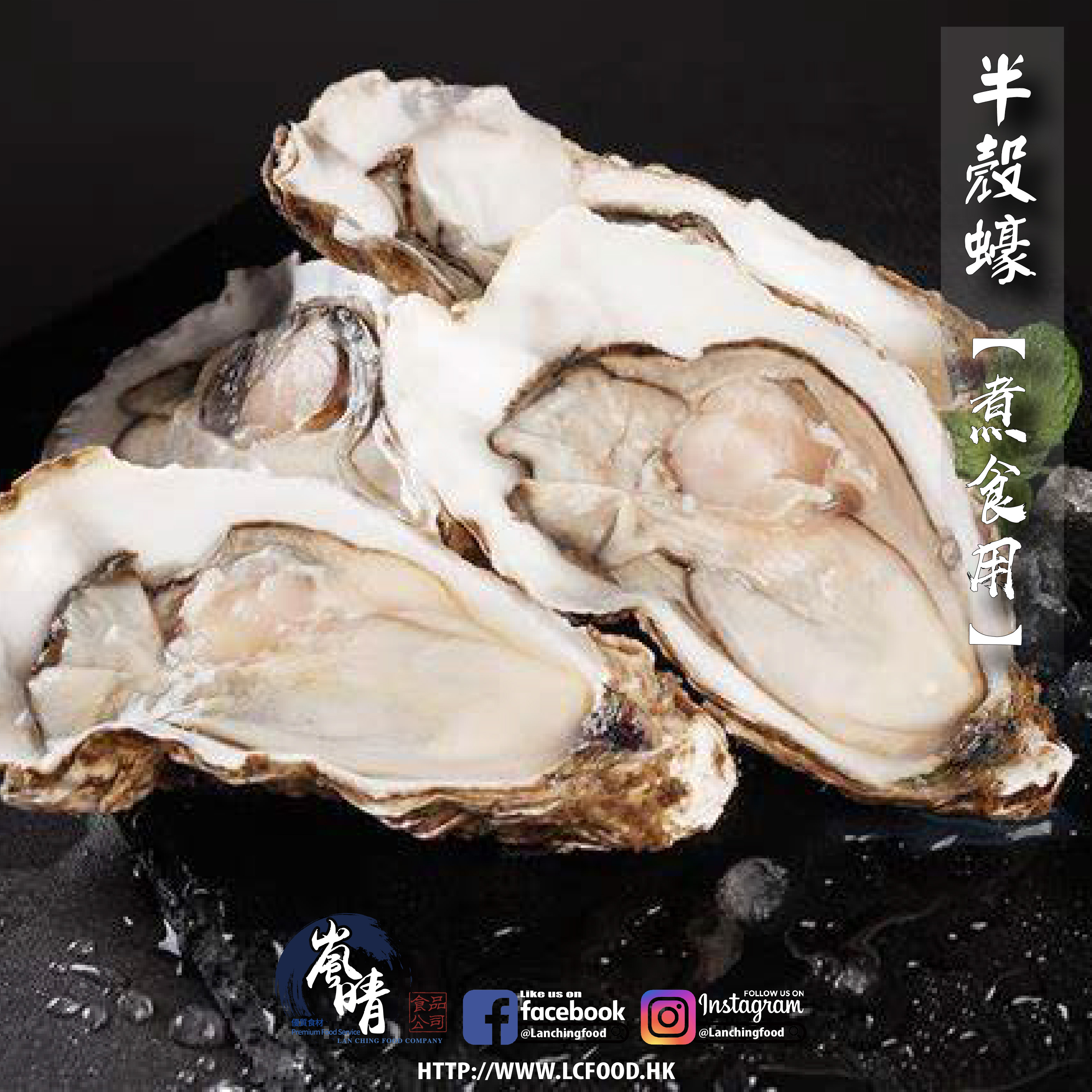 半殼蠔(煮食用) 12隻/包