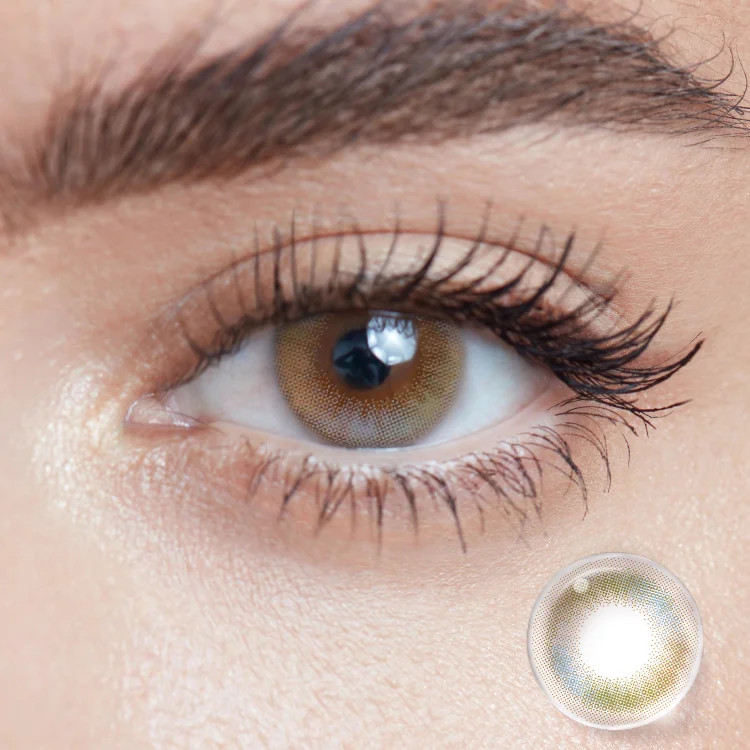 [日拋] moody Lenses Teenage Daydream 1 Day Golden Memory (Sunset Green)  日抛隱形眼鏡｜每盒10片