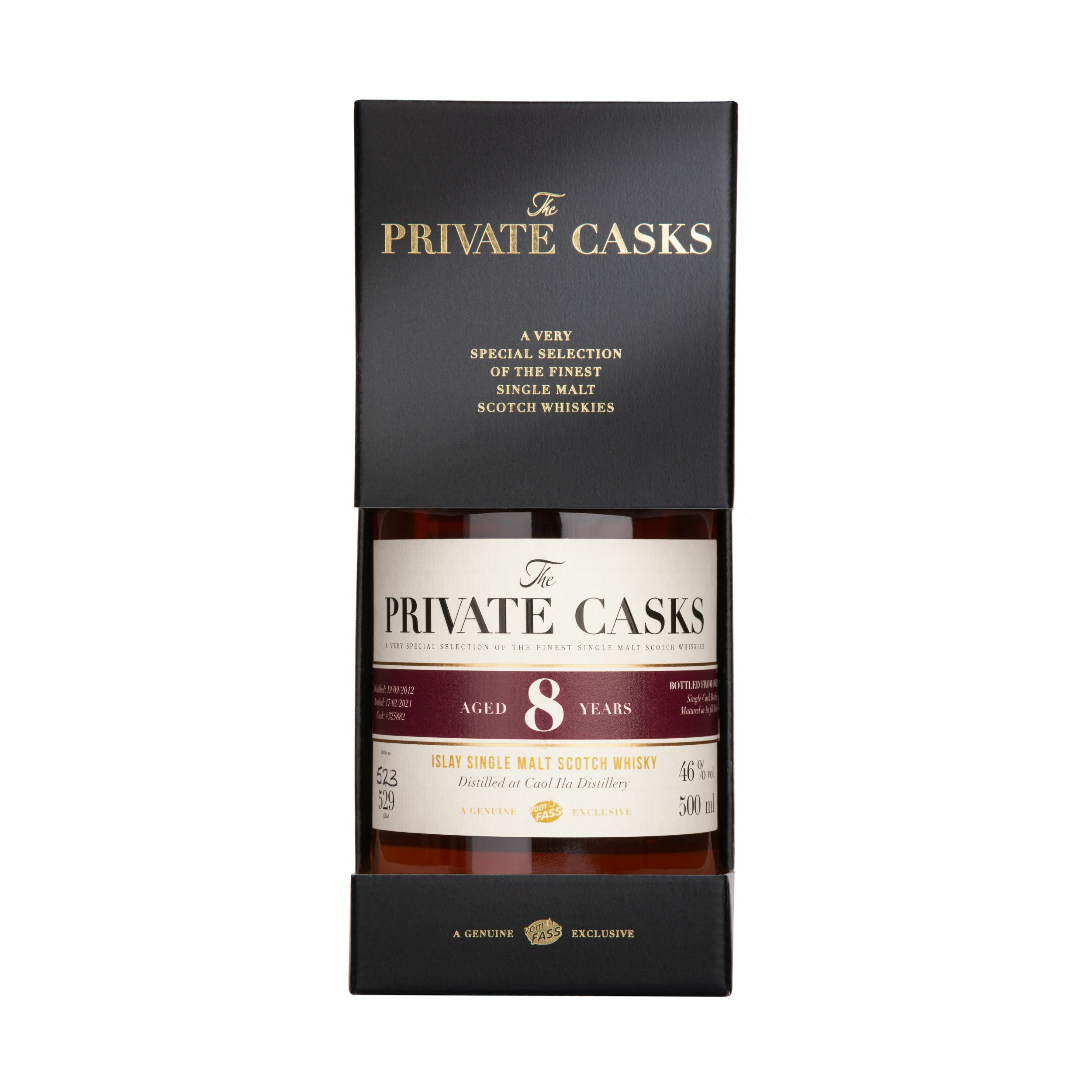 Caol Ila Distillery, 8 Years, Islay Single Malt Scotch Whisky, 46% Vol.