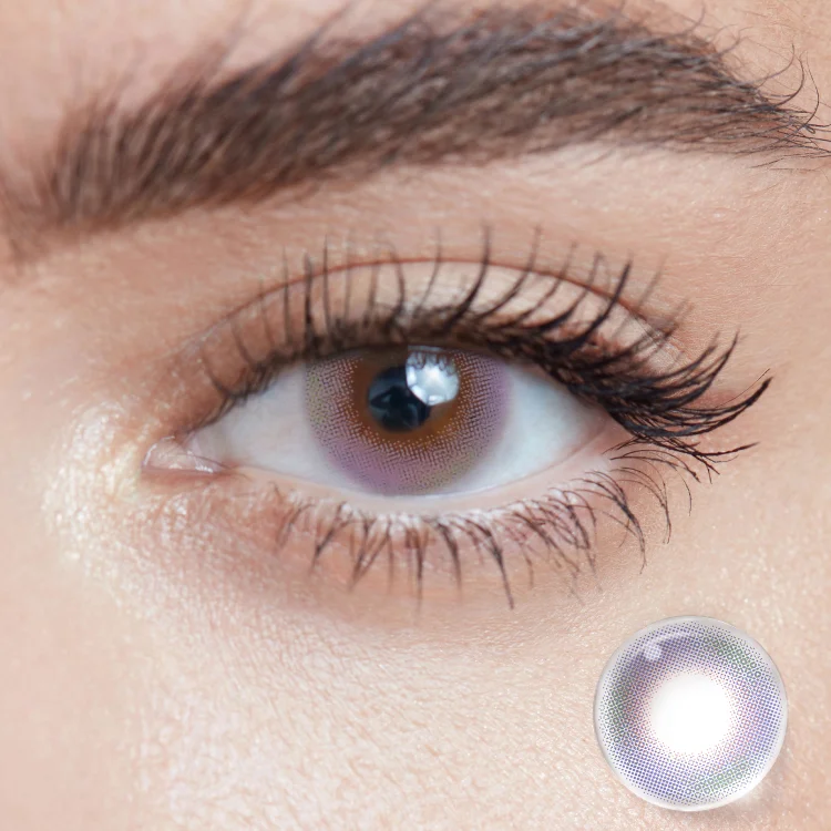 [日拋] moody Lenses Teenage Daydream 1 Day Swaying Eustoma (Eustoma Purple) 隱形眼鏡｜每盒10片