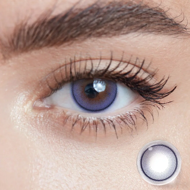 [日拋] moody Lenses Teenage Daydream 1 Day Very Peri (Lilac Blue) 隱形眼鏡｜每盒10片