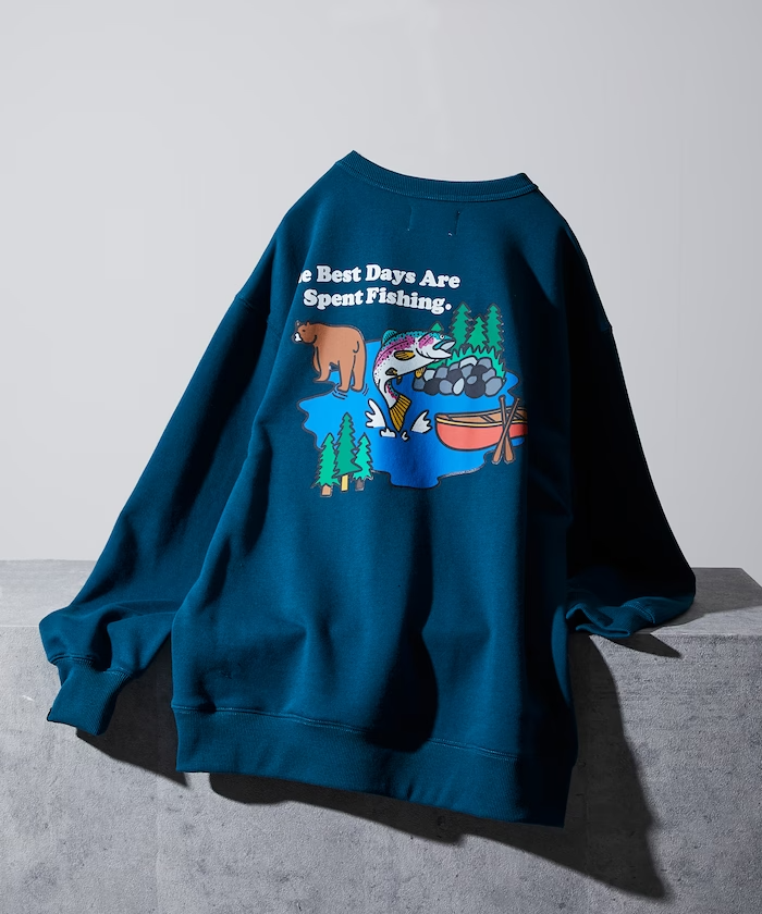 日本 別注 Foxfire 圓領衛衣