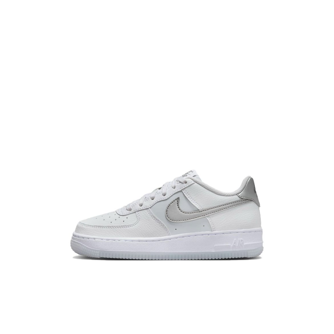 Nike Air Force 1 "White & Football Grey" 白銀冰藍 淺藍 AF1
