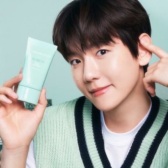 [01/05 - 30/05] [1+1] Bring Green Tea Tree CICA Fresh Sun Cream 50ml