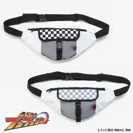 219550 Pbandai 預訂2024/11月 爆上戦隊ブンブンジャー　ブンブラック／阿久瀬 錠　ショルダーバッグ