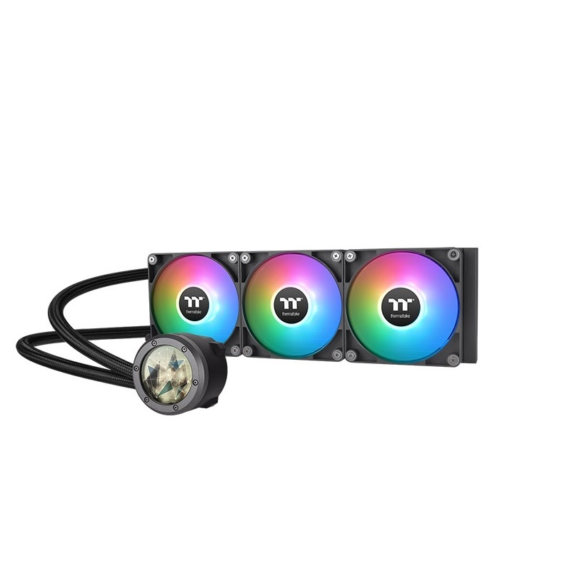 米特3C數位–Thermaltake 曜越 TH360 V2 Ultra ARGB Sync 一體式水冷 白色