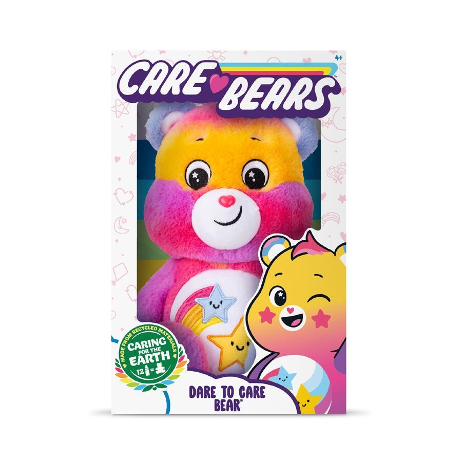 Care Bears Medium Plush (Eco Friendly) - Dare To Care Bear