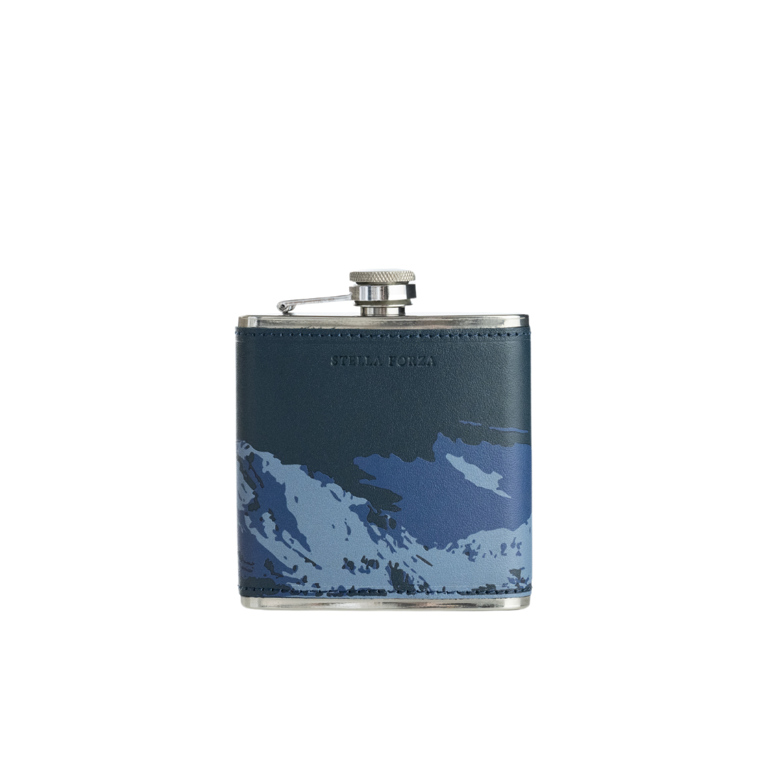 6OZ 不鏽鋼烈酒酒壺（附漏斗）- 冰河時期(無法雷雕)