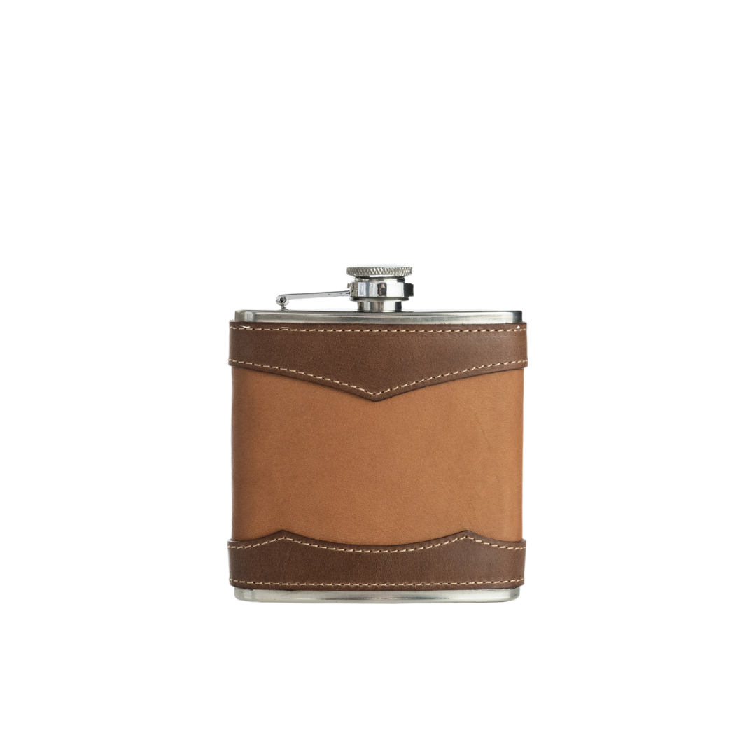 【客製雷雕】6OZ 不鏽鋼烈酒酒壺（附漏斗）- 咖啡王子