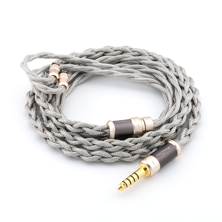 6N Single Crystal Silver丨FSI Jiangyi丨Earphone Cable