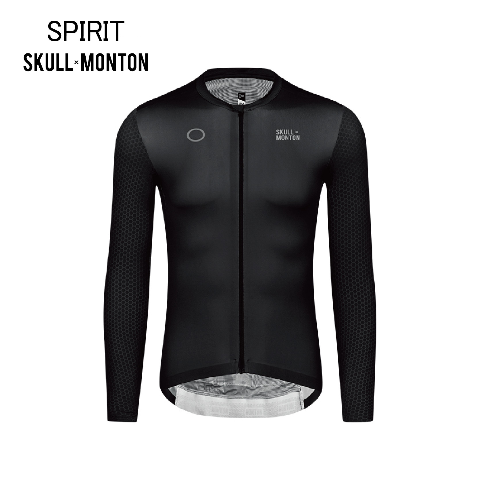 24.SPIRIT黑色男款長上衣