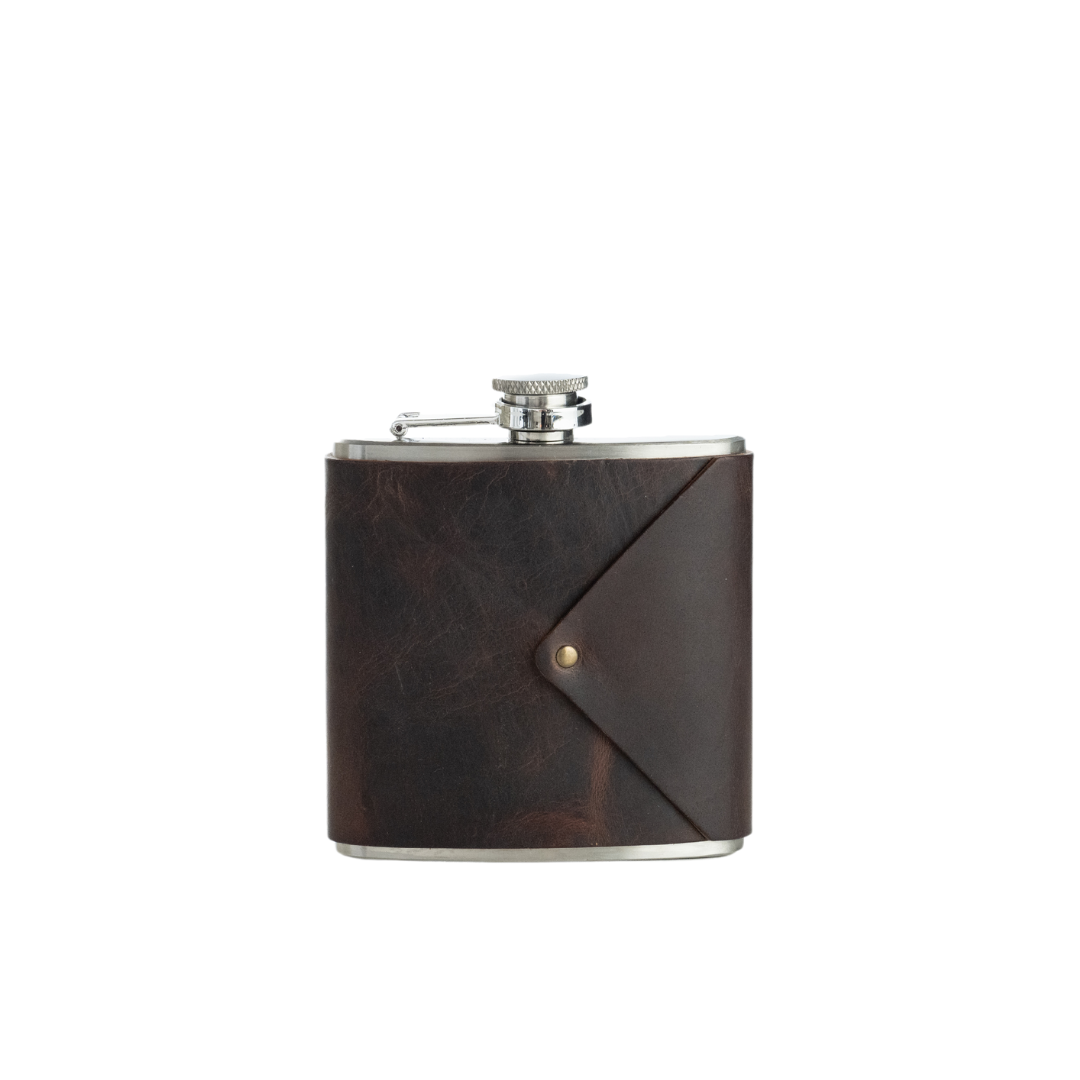 【客製雷雕】6OZ 不鏽鋼烈酒酒壺（附漏斗）- Dear John