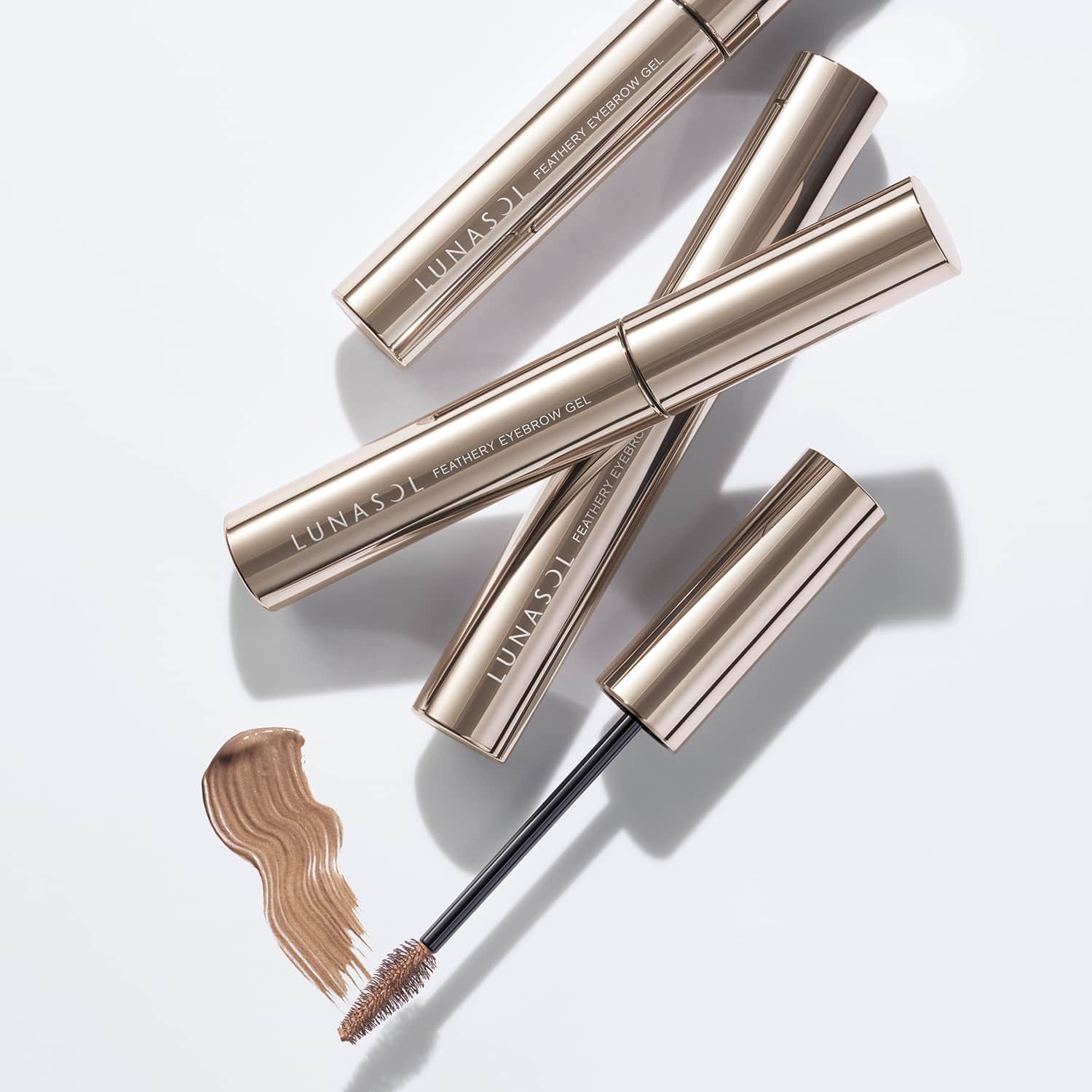 LUNASOL - 羽毛眉膠 <全1色> TENDER BROWN