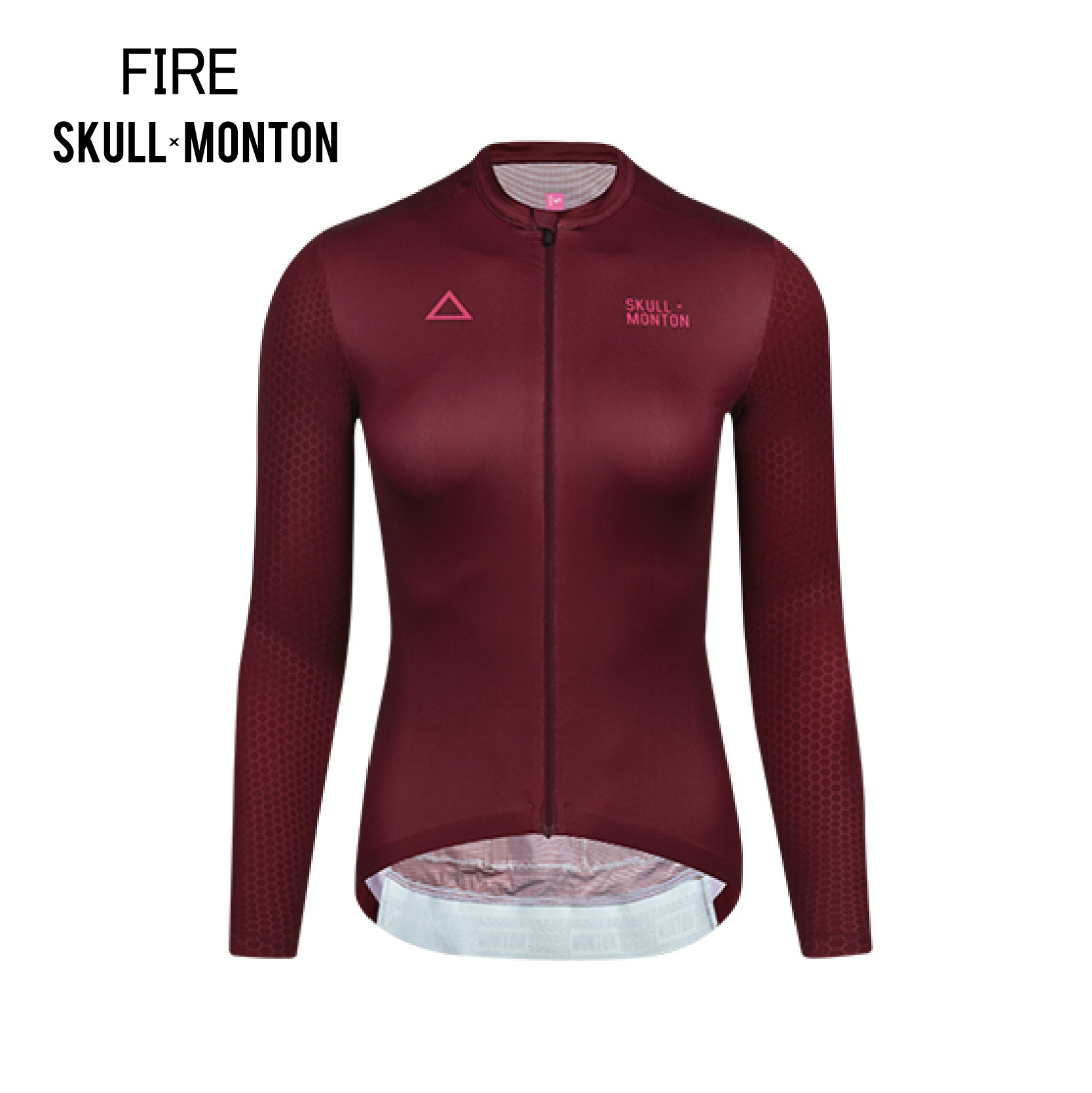 24.-FIRE酒紅女款長上衣