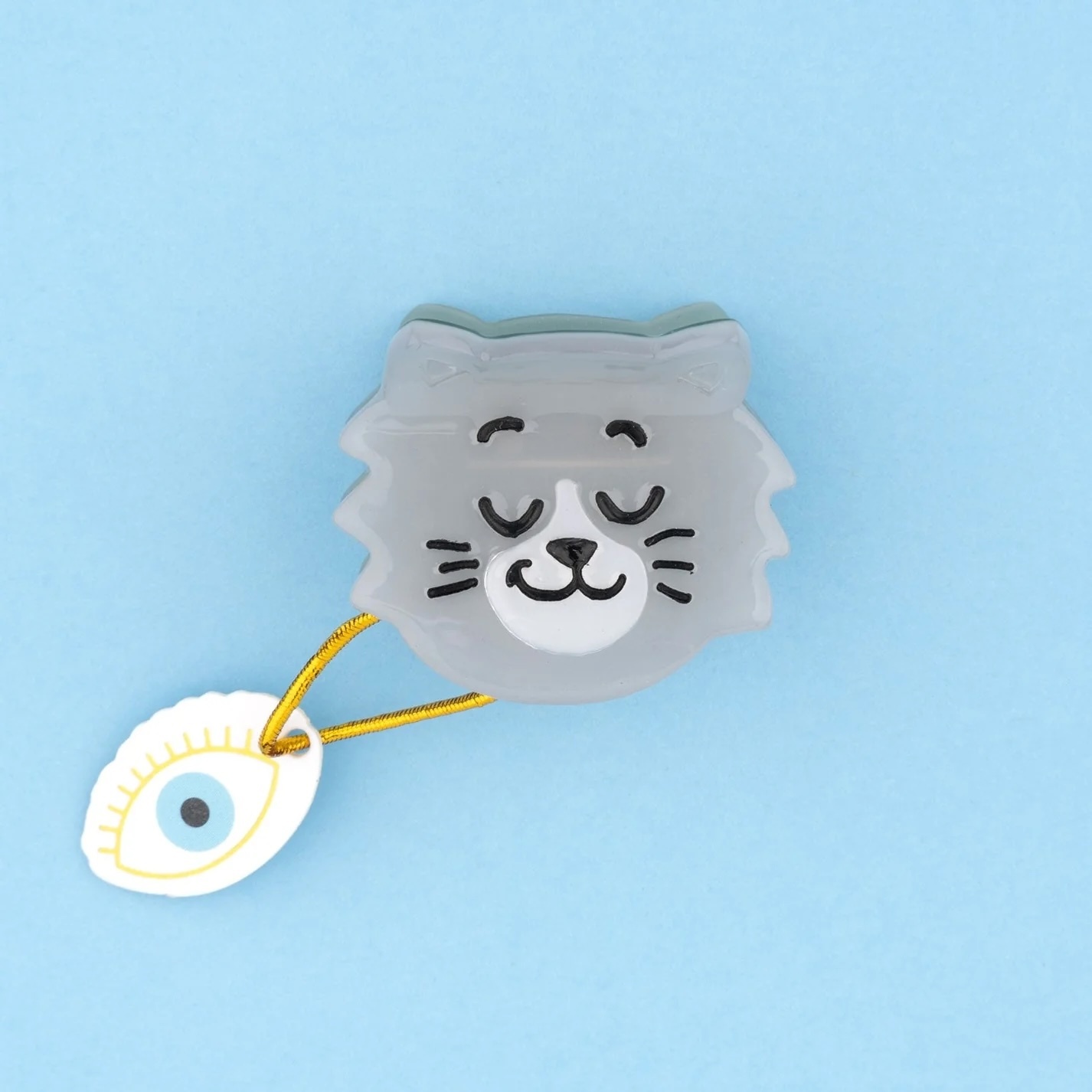 GRAY CAT MINI HAIR CLAW｜Coucou Suzette