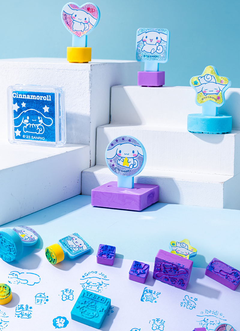 一正文具三麗鷗卡通獎勵印章套裝 YZ8621