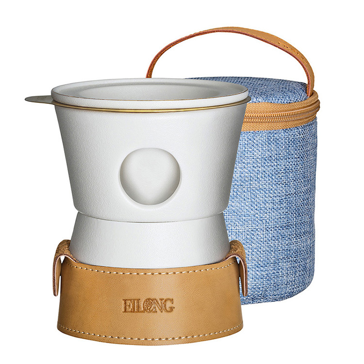 流金咖啡旅行套組(220ml)|皇家藍|抹茶綠|優雅白|知性黑