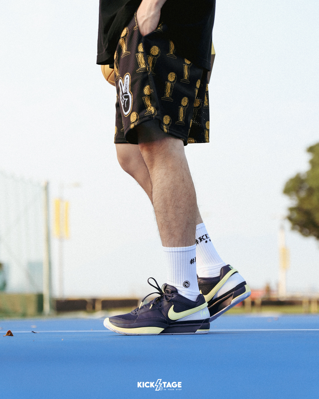 **特價商品售出不退換**NIKE Ja Morant 1 MURRAY STATE 莫瑞洲大學配色 深藍黃  實戰鞋 籃球鞋【DR8786-402】莫蘭特 JA1  25SALE